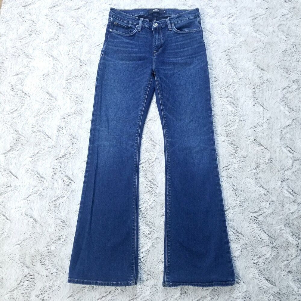 Hudson Jeans‎ Womens 28x32 Blue Nico Bootcut Petite Dark Wash Denim